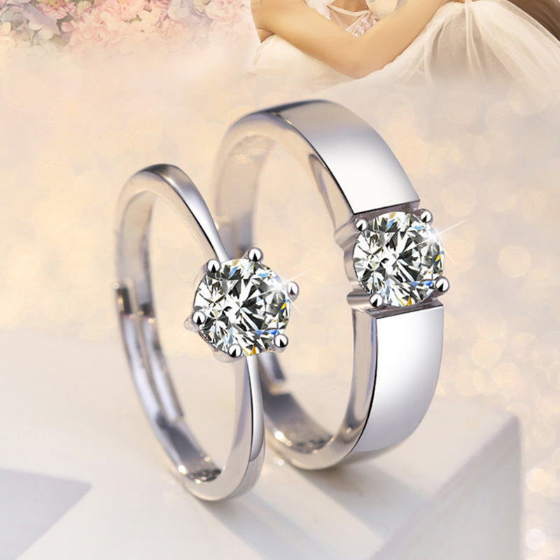 Fashion Personality European And American Pair Rings