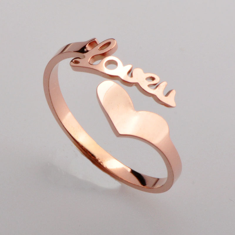 Anillos de pareja para mujer Anillo para el dedo meñique