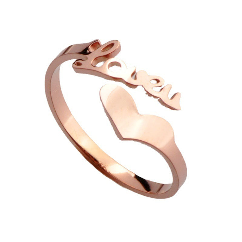 Anillos de pareja para mujer Anillo para el dedo meñique